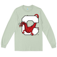 Matcha suny cortland red dragons Long Sleeve Tee - linhVisuals