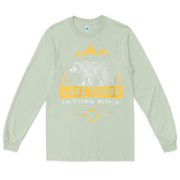 Matcha womens lake tahoe national park california nevada vintage bear men v n Long Sleeve Tee - linhVisuals