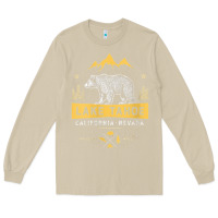 Mushroom womens lake tahoe national park california nevada vintage bear men v n Long Sleeve Tee - linhVisuals