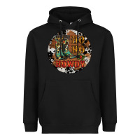 Black Christmas Cowboy Boots Heavyweight Hoodie - RanaPortraitStore