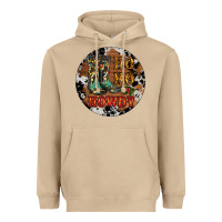 Mushroom Christmas Cowboy Boots Heavyweight Hoodie - RanaPortraitStore