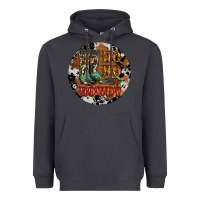Smoke Christmas Cowboy Boots Heavyweight Hoodie - RanaPortraitStore