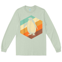 Matcha penguin retro vintage style penguin Long Sleeve Tee - linhVisuals