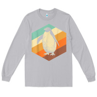 Moon Dust penguin retro vintage style penguin Long Sleeve Tee - linhVisuals