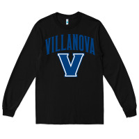 Black villanova university Long Sleeve Tee - linhVisuals