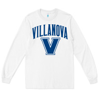 White villanova university Long Sleeve Tee - linhVisuals