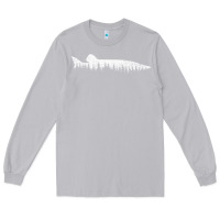 Moon Dust musky pine forest fishing angler Long Sleeve Tee - linhVisuals