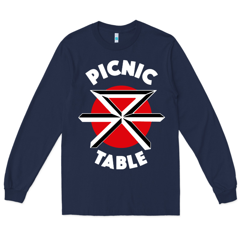 Picnic Table Parody Long Sleeve Tee by linhVisuals | Teevron