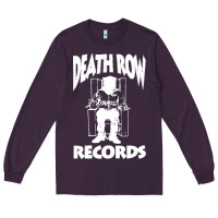 Plum death row records Long Sleeve Tee - linhVisuals