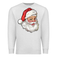 Oatmeal Heather Santa Claus Premium Sweatshirt - RanaPortraitStore