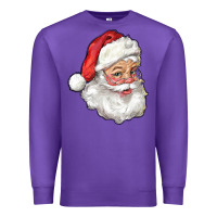Purple Santa Claus Premium Sweatshirt - RanaPortraitStore