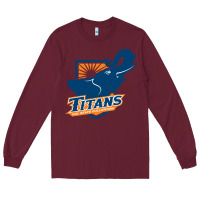Burgundy cal state fullerton titans Long Sleeve Tee - linhVisuals
