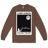Chestnut lord huron the night we met Long Sleeve Tee - linhVisuals