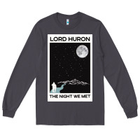 Smoke lord huron the night we met Long Sleeve Tee - linhVisuals