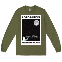 Army Green lord huron the night we met Long Sleeve Tee - linhVisuals