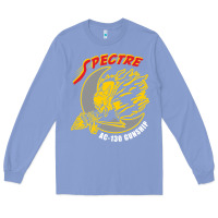 Colony Blue AC 130 Gunship New Spectre Long Sleeve Tee - linhVisuals