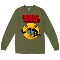 Army Green heckle and jeckle Long Sleeve Tee - linhVisuals