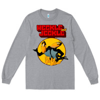 Heather Grey heckle and jeckle Long Sleeve Tee - linhVisuals