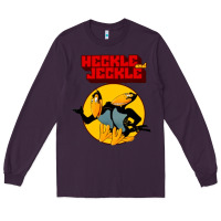 Plum heckle and jeckle Long Sleeve Tee - linhVisuals