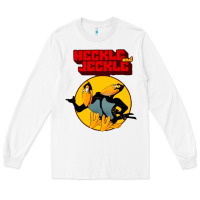 White heckle and jeckle Long Sleeve Tee - linhVisuals