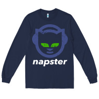Navy napster Long Sleeve Tee - linhVisuals