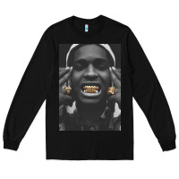 Black Asap Rocky Long Sleeve Tee - linhVisuals