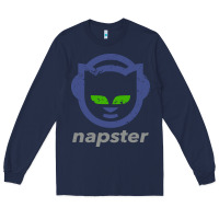 Navy napster Long Sleeve Tee - linhVisuals