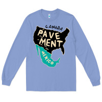 Colony Blue pavement area Long Sleeve Tee - linhVisuals