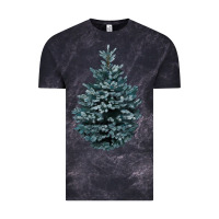 Cloud Black Colorado Blue Spruce Vintage Tee - RanaPortraitStore