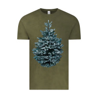 Vintage Olive Colorado Blue Spruce Vintage Tee - RanaPortraitStore