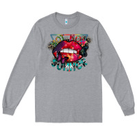 Heather Grey hot mom summer Long Sleeve Tee - CowhideDigitalArt