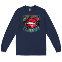 Navy hot mom summer Long Sleeve Tee - CowhideDigitalArt