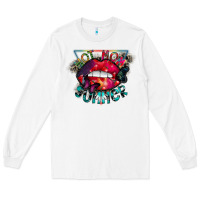 White hot mom summer Long Sleeve Tee - CowhideDigitalArt