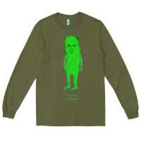 Army Green picolas cage Long Sleeve Tee - linhVisuals