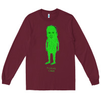 Burgundy picolas cage Long Sleeve Tee - linhVisuals