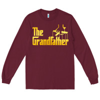 Burgundy the grandfather essential Long Sleeve Tee - linhVisuals