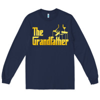 Navy the grandfather essential Long Sleeve Tee - linhVisuals