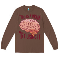 Brain Long Sleeve Tee | Teevron