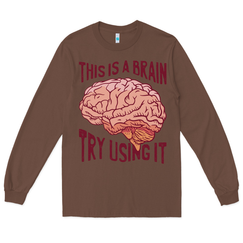 Brain Long Sleeve Tee by linhVisuals | Teevron