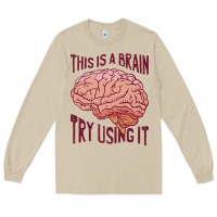 Mushroom Brain Long Sleeve Tee - linhVisuals