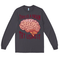 Smoke Brain Long Sleeve Tee - linhVisuals