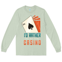 Matcha Casino Long Sleeve Tee - linhVisuals