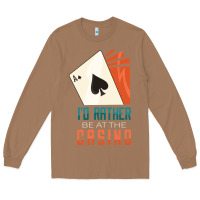 Toasted Coconut Casino Long Sleeve Tee - linhVisuals