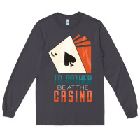 Smoke Casino Long Sleeve Tee - linhVisuals