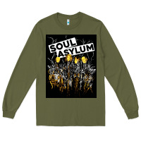 Army Green soul asylum Long Sleeve Tee - linhVisuals