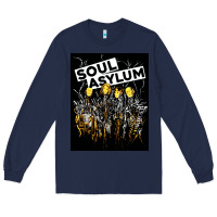 Navy soul asylum Long Sleeve Tee - linhVisuals
