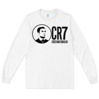 White cristian #ronaldo Long Sleeve Tee - linhVisuals