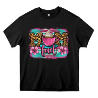 Black mom fuel coffee cup Heavy Core Tee - OliviaCreatesArt