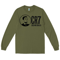 Army Green cristian #ronaldo Long Sleeve Tee - linhVisuals
