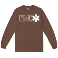 Chestnut emr ambulance ems emt emergency medical responder t shirt Long Sleeve Tee - linhVisuals